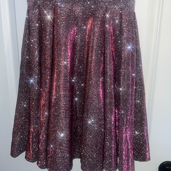 Sparkly Glitter Homecoming Dresses Short Spaghetti Straps Prom Dress Party - Picture 2 of 4